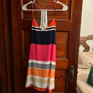 Colorful polyester dress
